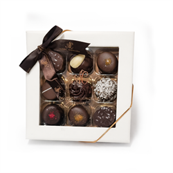 Konfektæske 9 stk. - Uden tilsat sukker 